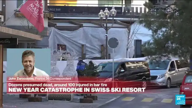 Video thumbnail for Switzerland: New Year catastrophe in Swiss ski resort