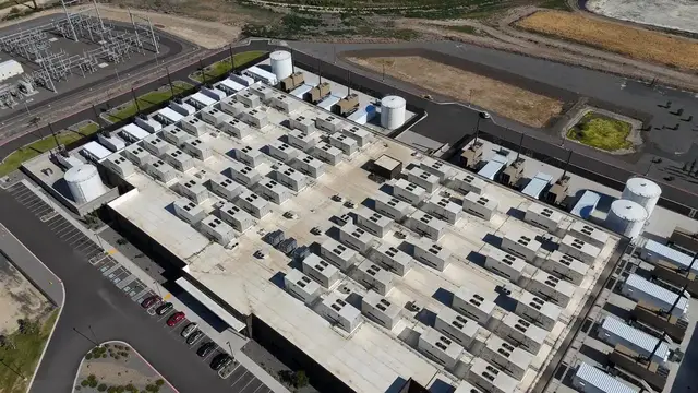 Video thumbnail for US: Drone Views Of Data Centers - Quincy WA 7.