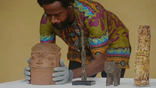 Video thumbnail for Netherlands returns 119 artifacts looted from Nigeria