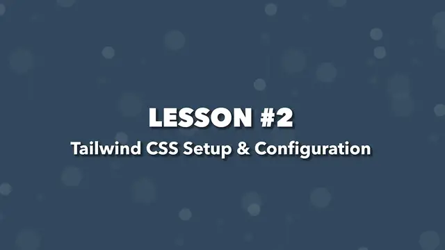 Video thumbnail for Weather App Build (Vue 3 & Tailwind) #2 - Tailwind Setup