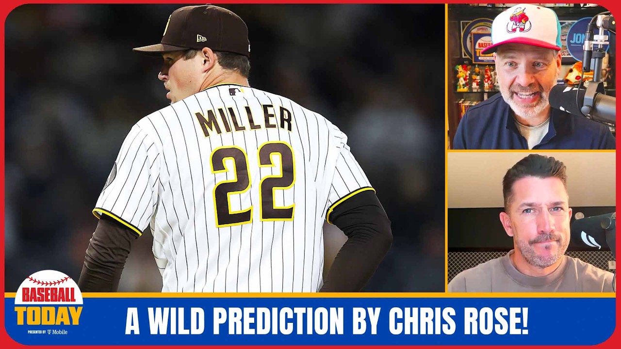 Video thumbnail for Chris Rose makes a WILD prediction about this MLB season | Baseball Today