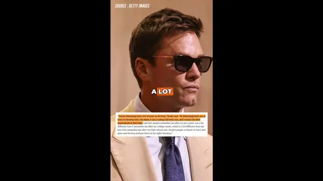 'Video thumbnail for Tom Brady Defends Arch Manning From Harsh Media Criticism'