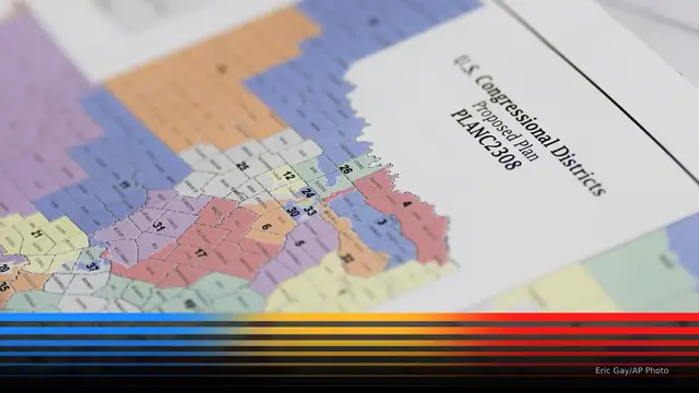 'Video thumbnail for Partisan lines drawn in media coverage of Texas redistricting: Bias Breakdown'