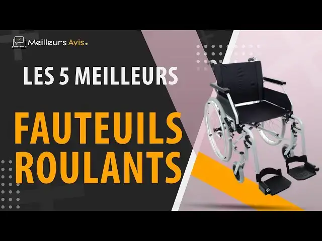 Video thumbnail for ⭐️ MEILLEUR FAUTEUIL ROULANT - Comparatif 2024