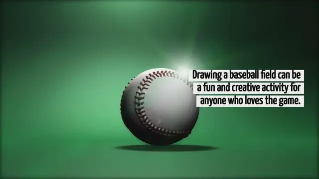 Video thumbnail for How To Draw A Baseball Field
