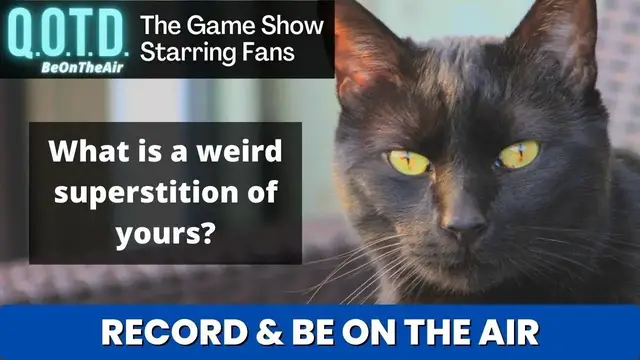 Video thumbnail for Spooky Superstitions! | Today’s QOTD Question (Record now with the links below!)