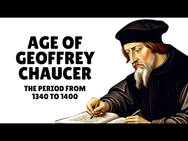 'Video thumbnail for Age of Geoffrey Chaucer | A Detailed Explanation | The Period from 1340 to 1400'