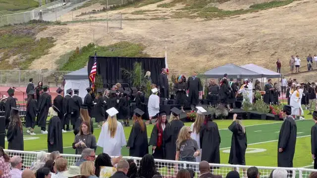 Video thumbnail for Military Dad Surprises Daughter at Graduation | Happily TV