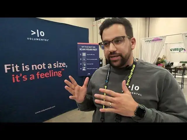Video thumbnail for The Running Event: Volumental presents its foot scanning and shoe fit tech (1/2)