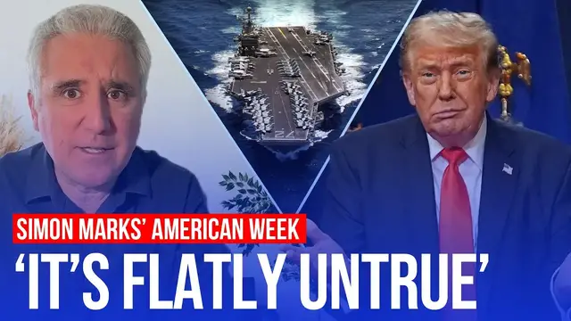Video thumbnail for 'Trump, once again, demeans the military' | Simon Marks' American Week