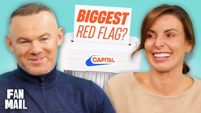 Video thumbnail for Coleen & Wayne Rooney on football, red flags and marriage secrets | Fan Mail