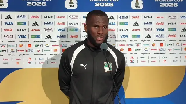Video thumbnail for US: Ivory Coast’s Franck Kessie addresses media after Norway defeat.