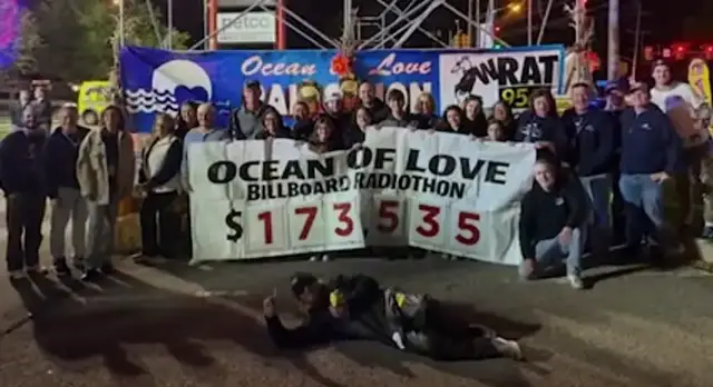 Video thumbnail for Jersey Proud: WRAT’s Gotts raises $173,000 for children with cancer from Toms River billboard