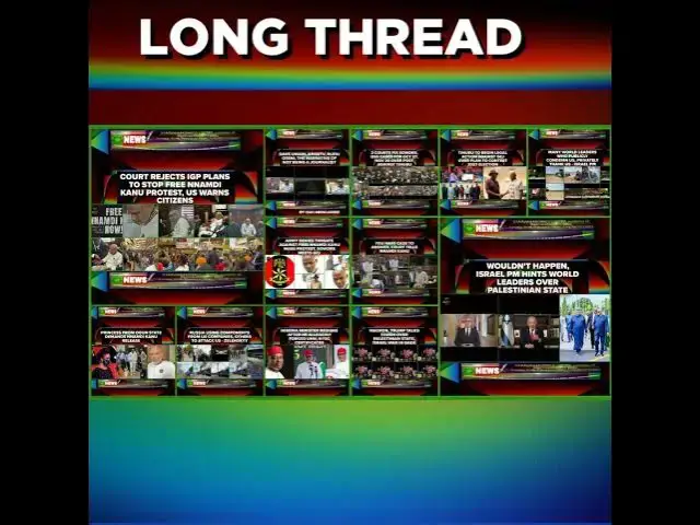 Video thumbnail for NewsLongThread @8pm 17-10