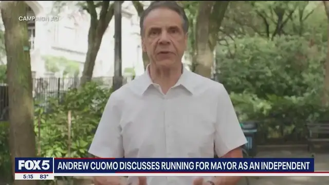 Video thumbnail for Cuomo talks mayoral campaign as independent