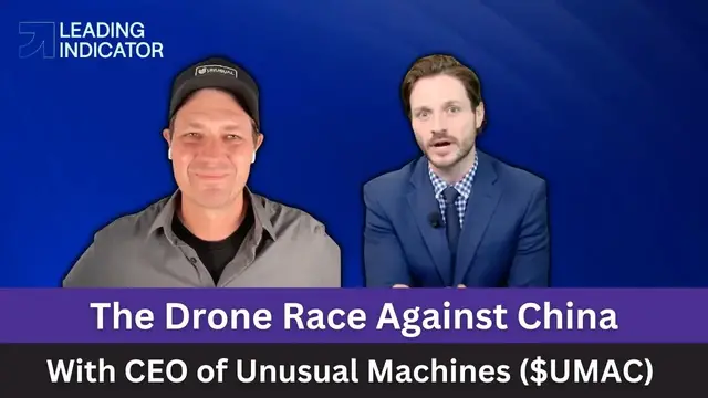 'Video thumbnail for Unusual Machines CEO on Drone Race Against China and How War Drives Demand'