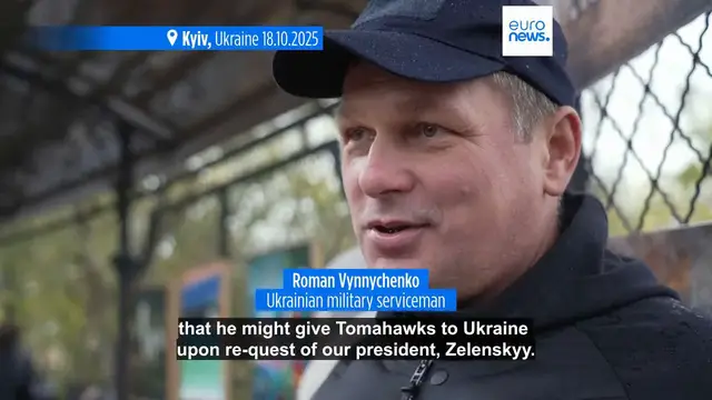 'Video thumbnail for Disappointment in Ukraine as possibility of obtaining Tomahawk missiles remains uncertain'