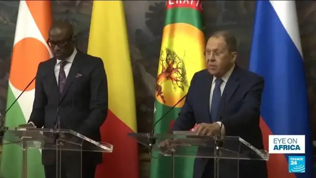Video thumbnail for Russia hosts top diplomats from Sahel countries for talks on boosting security ties