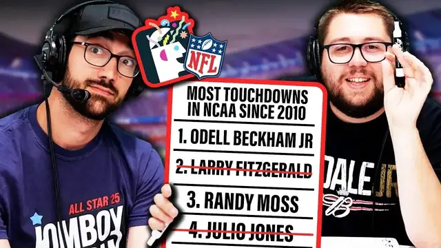 'Video thumbnail for Can we name the players with the most interceptions since 2010? (NFL Scattergories)'
