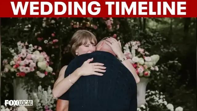 Video thumbnail for Taylor Swift, Travis Kelce wedding timeline: What to know