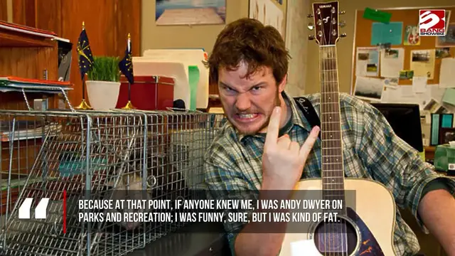 Video thumbnail for Chris Pratt was kind of fat before he joined the Marvel Cinematic Universe (MCU)