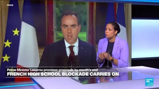 Video thumbnail for France student protests: What measures is the government taking?
