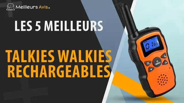 Video thumbnail for ⭐️ MEILLEUR TALKIE WALKIE RECHARGEABLE - Avis & Guide d'achat (Comparatif 2022)