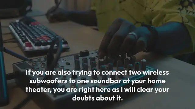 Video thumbnail for How to Connect Two Wireless Subwoofers to One Soundbar-4 Methods