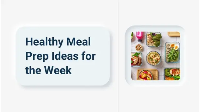 Video thumbnail for Healthy meal prep ideas for the week | Easy dinner recipes | Healthy Eating Plate | Nutrition Source