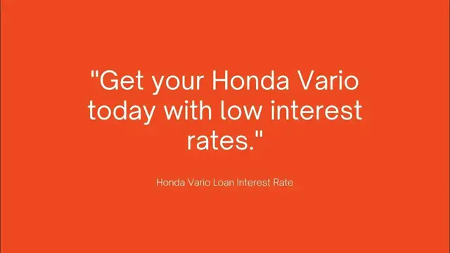 Video thumbnail for Lãi suất mua xe Honda Vario trả góp tại đại lý 2022 mới nhất tháng này