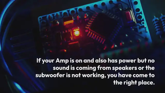 Video thumbnail for My Amp Is ON But No Sound From Speakers/Subwoofer Is Not Working