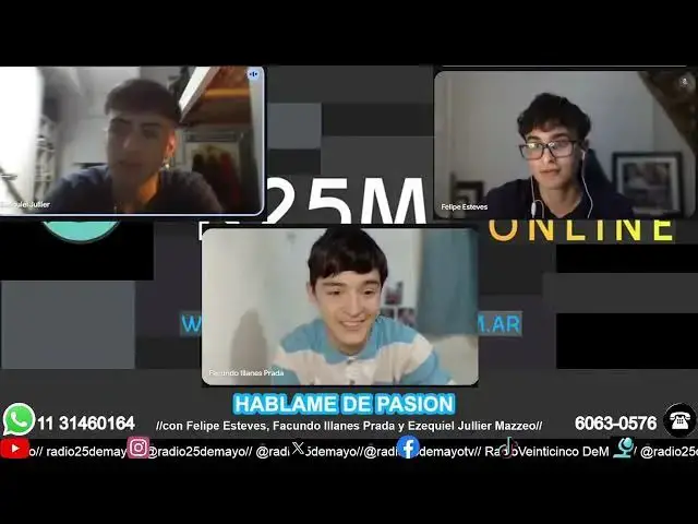 'Video thumbnail for HABLAME DE PASION 09 05 2025'
