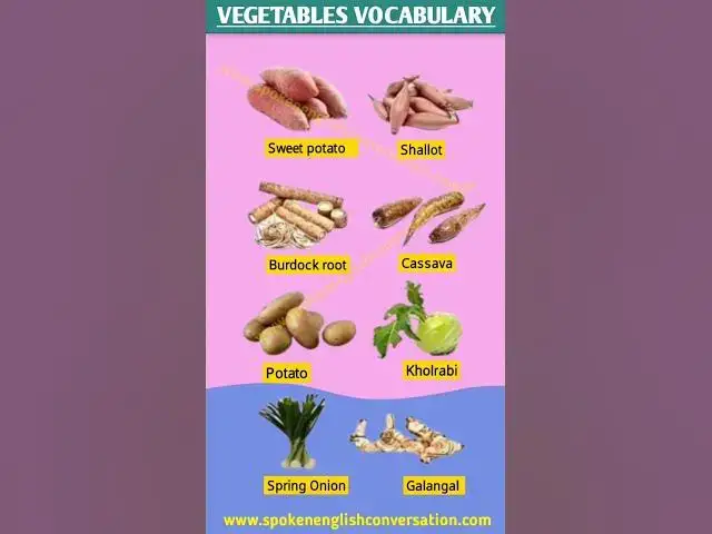 Video thumbnail for top 20 Vegetable Vocabulary in English #vegetables #vegetablevocabulary