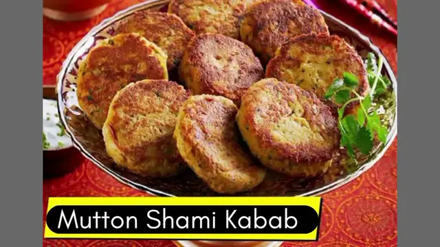'Video thumbnail for Mutton Shami Kabab Recipe'