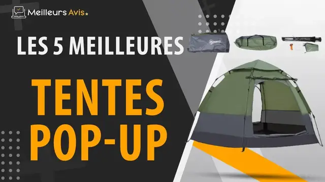 Video thumbnail for ⭐️ MEILLEURE TENTE POP-UP - Comparatif 2023