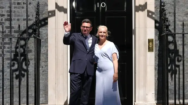 Video thumbnail for Andy Burnham appointed UK PM, delivers first speech at 10 Downing St