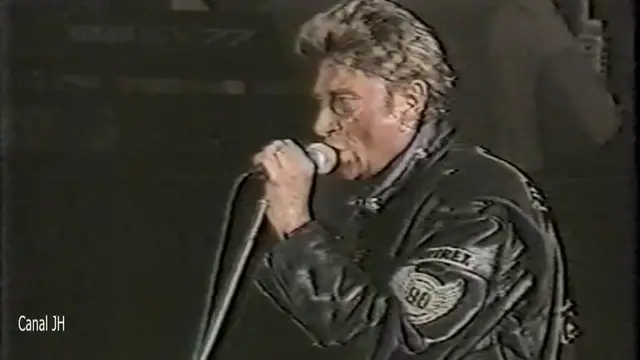 Video thumbnail for Johnny Hallyday - Je ne suis pas un héros - 1990