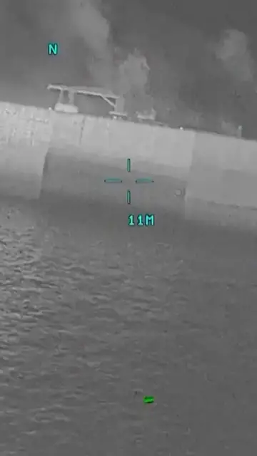 Video thumbnail for US military releases video of Iranian tanker sinking in Gulf of Oman