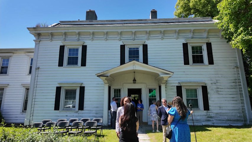 Video thumbnail for Westchester County announces official purchase of Tuckahoe's historic Ward House
