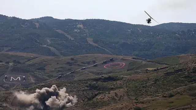 'Video thumbnail for Turkey says all 20 soldiers killed in transport plane crash in Georgia'