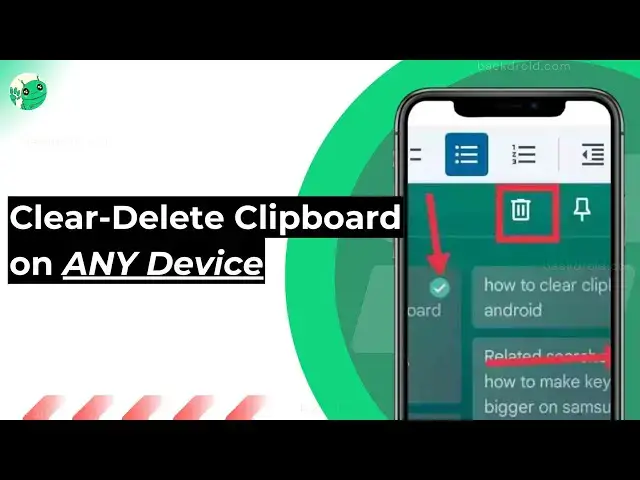 Video thumbnail for How to Clear Clipboard on Android (ANY Device)