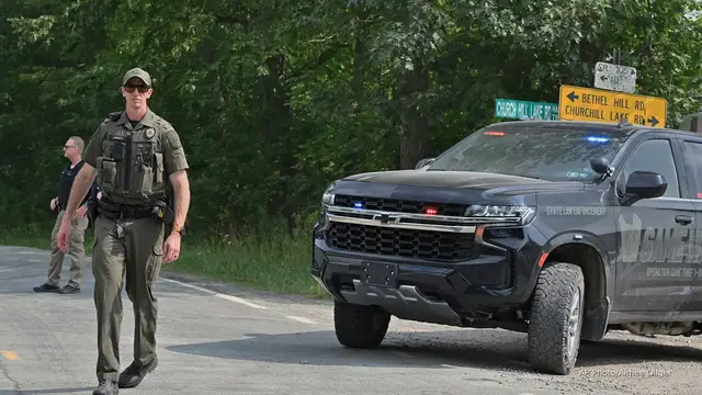 'Video thumbnail for Two PA troopers shot in ambush, airlifted to the hospital with serious injuries'