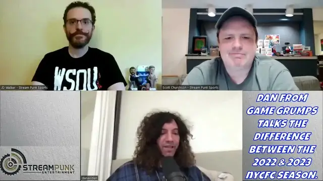 'Video thumbnail for streampunk sports: game grumps' dan avidan on new york city football club changes'