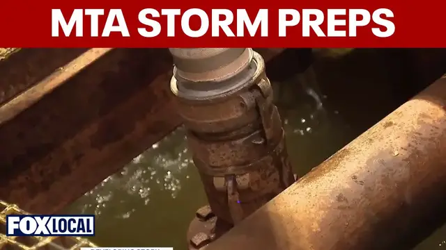 Video thumbnail for MTA preparing NYC subways for severe flooding  and torrential rain
