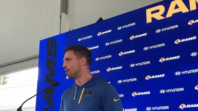 Video thumbnail for Los Angeles Rams Chris Sula on Evaluating the Rams Run Defense and More