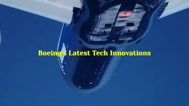 'Video thumbnail for Boeing's Latest Technology Innovations'