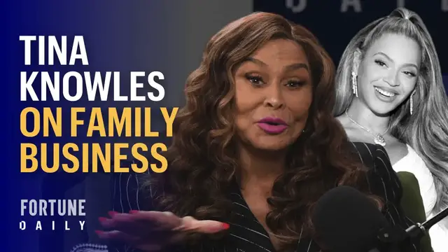 Video thumbnail for Tina Knowles on Building Cécred with Beyoncé and Living Her Best Life at 72 | Fortune Daily
