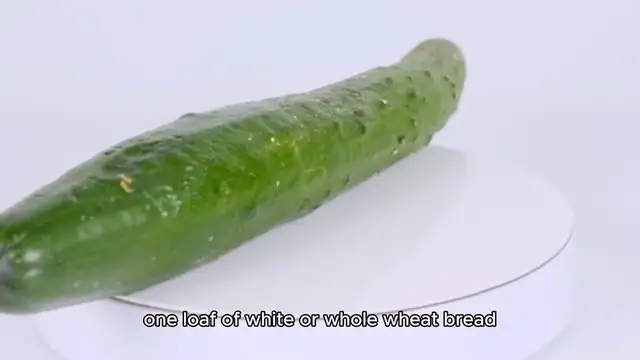 Video thumbnail for Cucumber sandwiches recipe