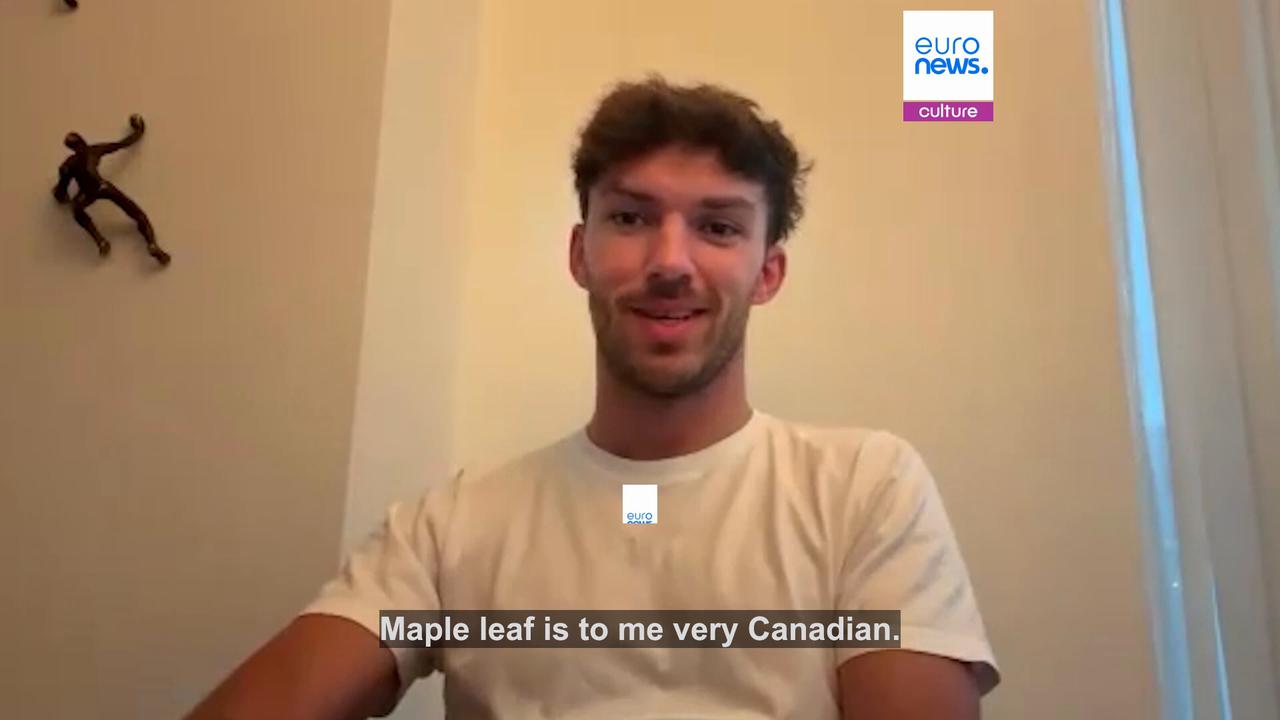Video thumbnail for Qatari artist designs Pierre Gasly's helmet for Canadian Grand Prix