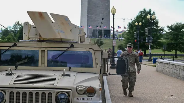 'Video thumbnail for National Guard now patrolling DC streets under Trump's order: Unbiased Updates, Aug. 13, 2025'
